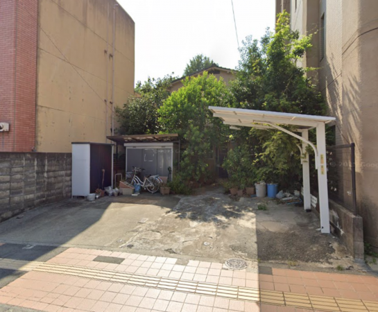 熊本市中央区京町本丁、土地の画像です