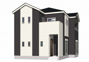 熊本市東区月出、新築一戸建ての画像です