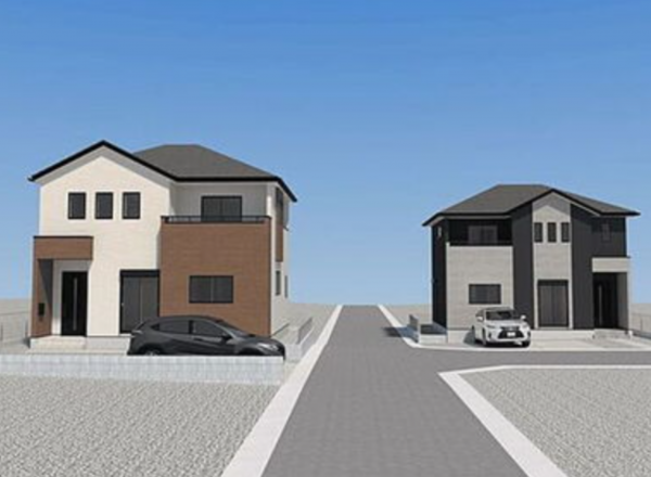 熊本市東区保田窪、新築一戸建ての画像です