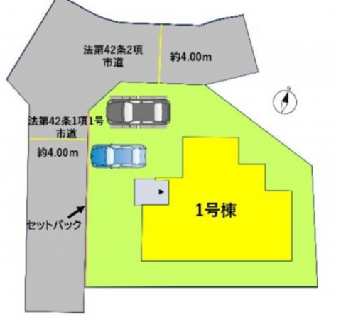 熊本市東区桜木、新築一戸建ての画像です