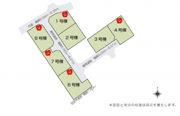 熊本市東区戸島西、新築一戸建ての画像です