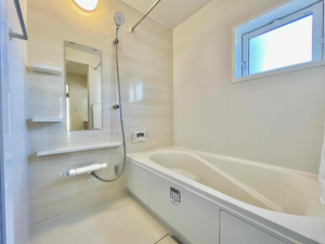 熊本市東区戸島、新築一戸建ての風呂画像です