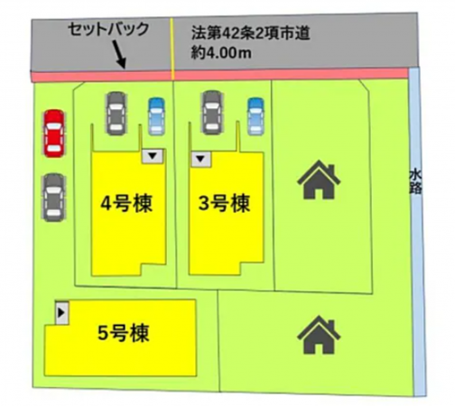 熊本市南区御幸西、新築一戸建ての画像です