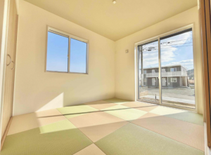 熊本市東区戸島、新築一戸建ての画像です