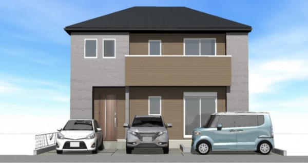 熊本市中央区琴平、新築一戸建ての画像です