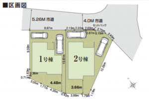 熊本市中央区壺川、新築一戸建ての画像です