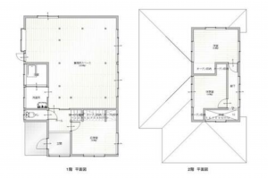 熊本市東区長嶺東、中古一戸建ての間取り画像です