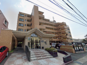 熊本市中央区帯山、マンションの画像です