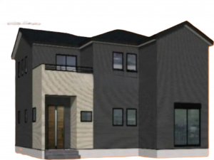 熊本市東区八反田、新築一戸建ての画像です