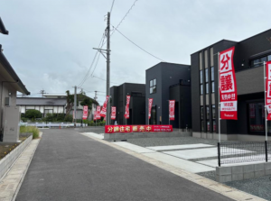 熊本市南区野田、新築一戸建ての画像です