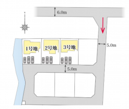 熊本市南区野田、新築一戸建ての画像です