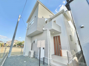 熊本市南区良町、新築一戸建ての間取り画像です