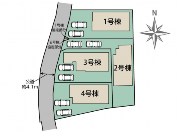 熊本市南区良町、新築一戸建ての画像です