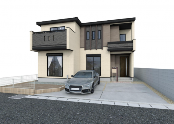 熊本市東区榎町、新築一戸建ての画像です