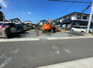熊本市東区桜木、新築一戸建ての画像です