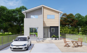 熊本市南区城南町舞原、新築一戸建ての画像です