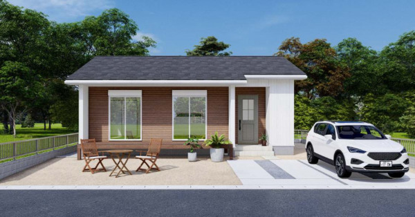 熊本市南区城南町舞原、新築一戸建ての画像です