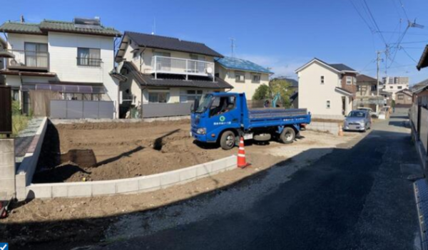 熊本市中央区渡鹿、新築一戸建ての画像です