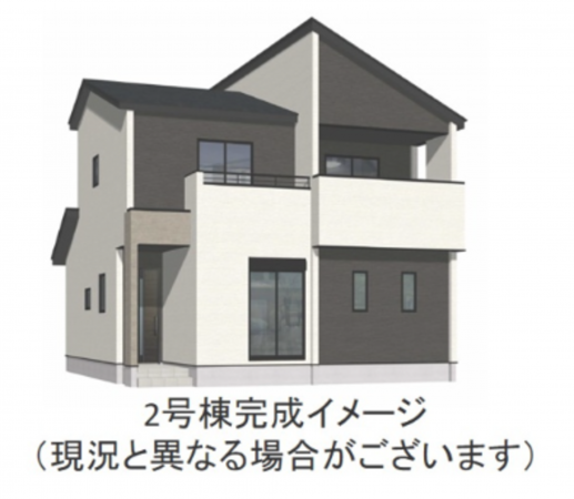 熊本市中央区帯山、新築一戸建ての画像です
