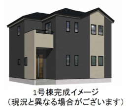 熊本市中央区帯山、新築一戸建ての画像です