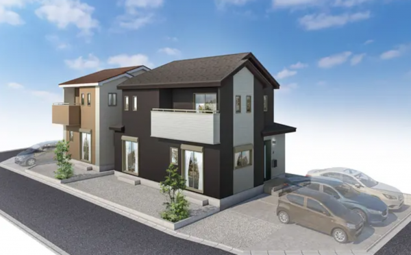 熊本市中央区本山、新築一戸建ての画像です