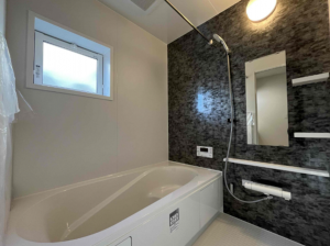 熊本市南区御幸笛田、新築一戸建ての風呂画像です