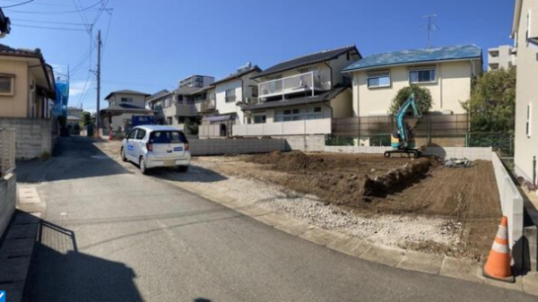 熊本市中央区渡鹿、新築一戸建ての画像です