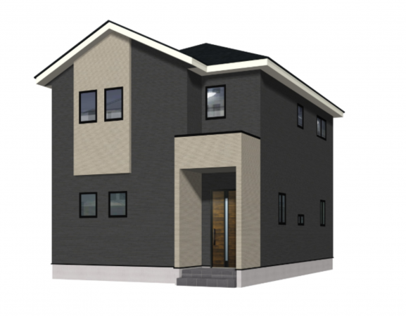 熊本市中央区琴平、新築一戸建ての画像です