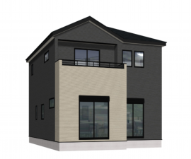 熊本市東区西原、新築一戸建ての画像です