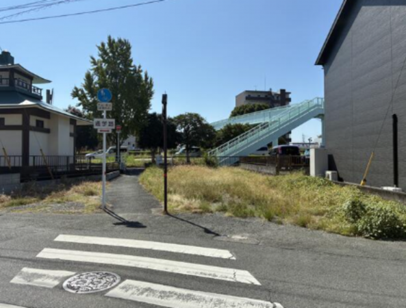 熊本市南区出仲間、土地の画像です