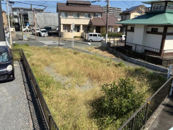 熊本市南区出仲間、土地の画像です