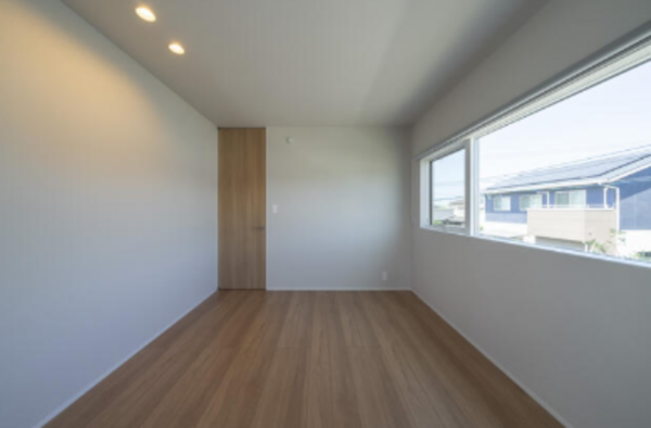 熊本市南区富合町廻江、新築一戸建ての寝室画像です