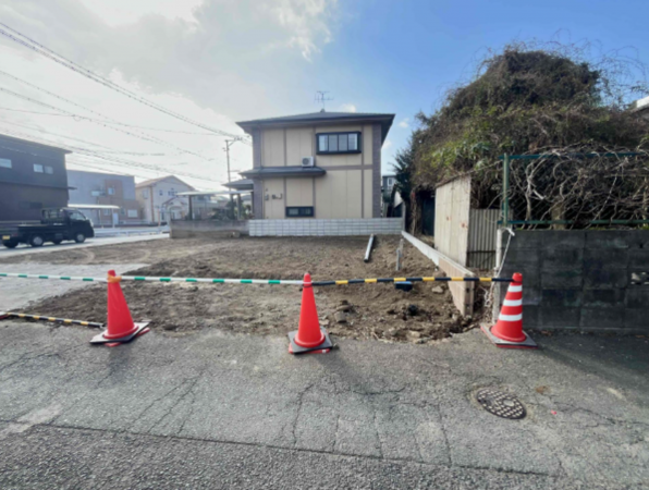 熊本市南区御幸西、新築一戸建ての外観画像です