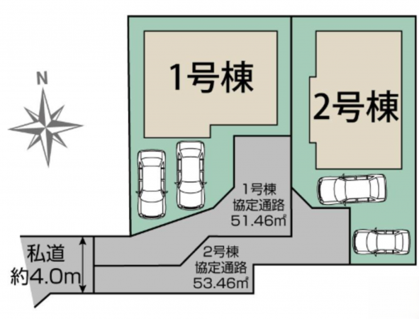 熊本市東区桜木、新築一戸建ての画像です