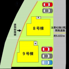 熊本市南区元三町、新築一戸建ての画像です