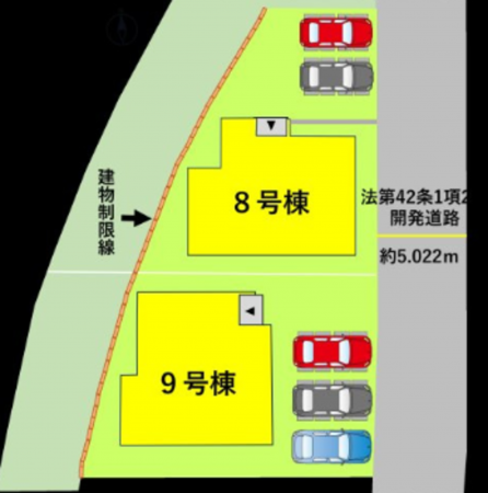 熊本市南区元三町、新築一戸建ての画像です