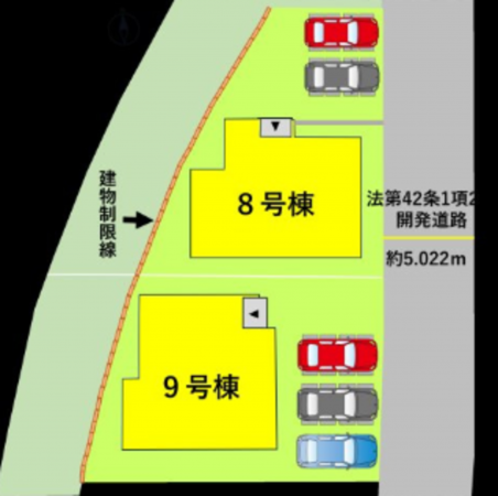 熊本市南区元三町、新築一戸建ての画像です