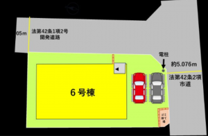 熊本市南区御幸木部、新築一戸建ての画像です