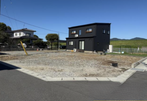 熊本市南区薄場、土地の外観画像です