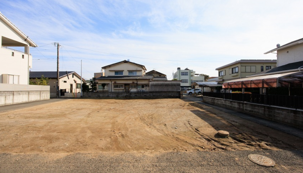 熊本市東区東京塚町、新築一戸建ての外観画像です