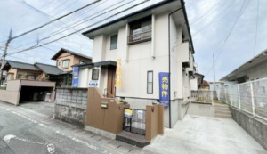 熊本市東区月出、中古一戸建ての外観画像です