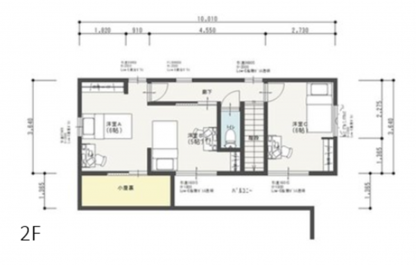熊本市南区城南町下宮地、新築一戸建ての画像です