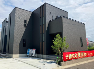 熊本市南区薄場、新築一戸建ての外観画像です