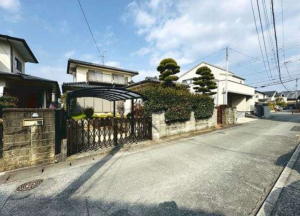 熊本市東区渡鹿、土地の外観画像です