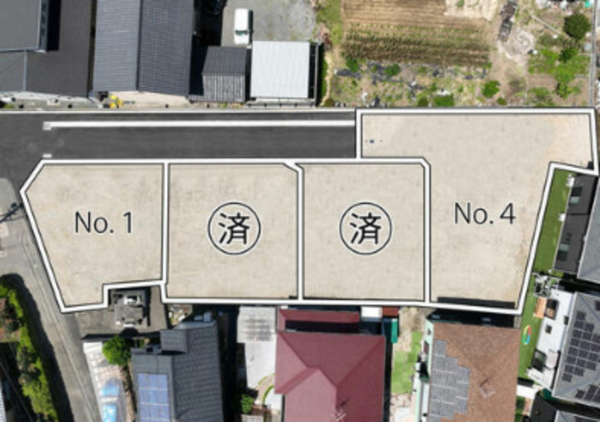 熊本市南区御幸西、土地の画像です