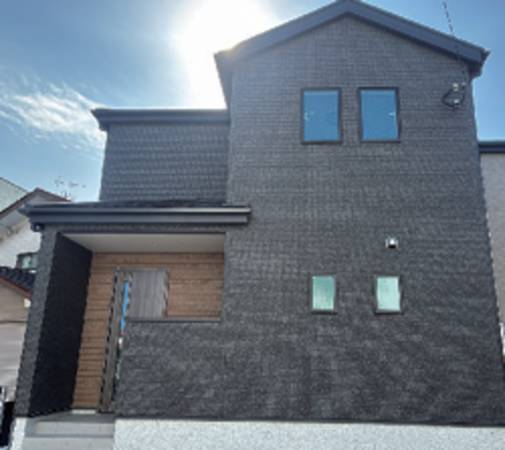 熊本市中央区壺川、新築一戸建ての外観画像です