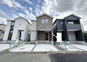 熊本市南区御幸西、新築一戸建ての外観画像です