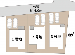 熊本市東区御領、新築一戸建ての画像です