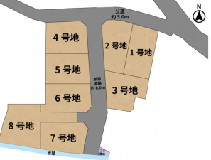 熊本市南区護藤町、新築一戸建ての画像です