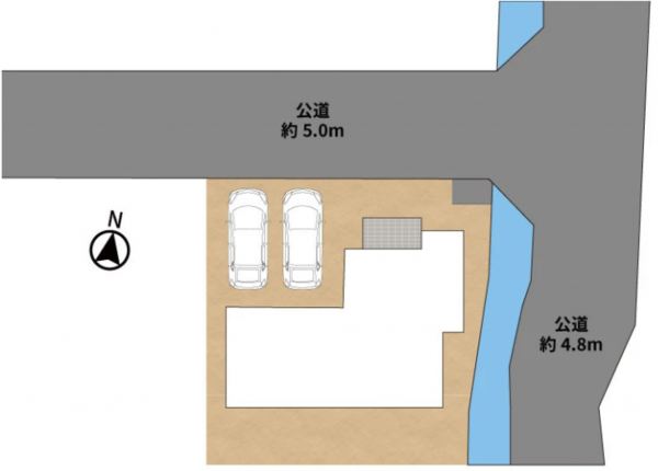 熊本市南区良町、新築一戸建ての画像です